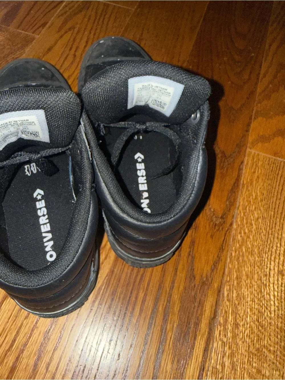 Converse Kids Black High-Top Sneakers